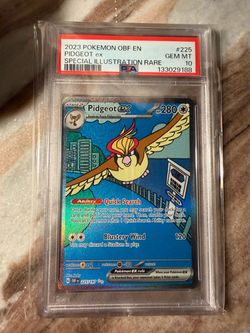 Pokemon Pidegot ex Rare OBF PSA 10