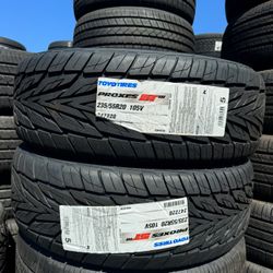 New Toyo 235/55R20 Proxes STIII Tires