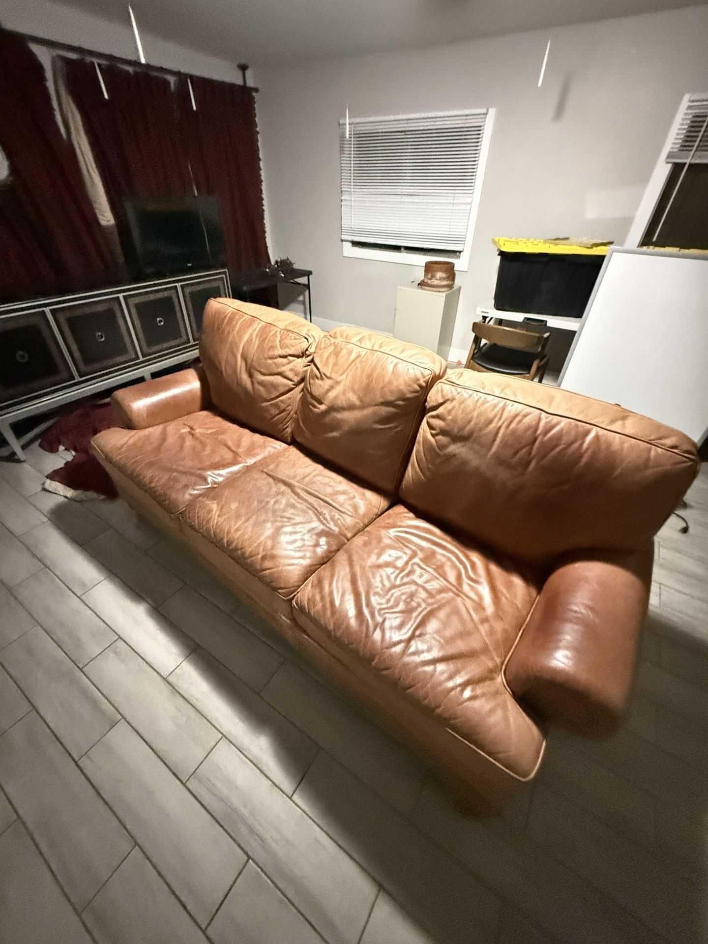 Vintage Leather Couch