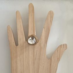 New |  Indian Kundan  Adjustable Ring 