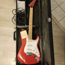 Gibson Epiphone S310R Fire Red Electric Guitar with Case