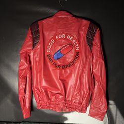 Akira anime Leather cosplay jacket size m