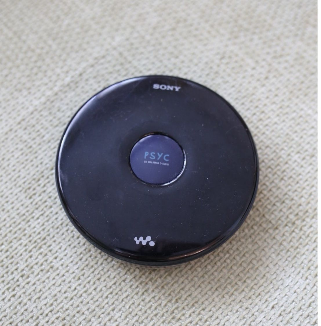 Sony Walkman Psyc D-Ej010 Black Portable CD Player