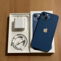 Iphone 13-128GB-Blue(Unlocked)Open Box New