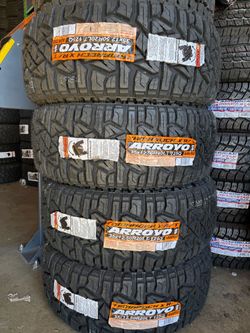 35x12.50R20 Arroyo XRt New Tires Installed And Balanced