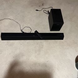 Phillips Sound Bar With Woofer And Remote 