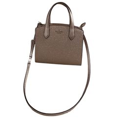 Kate Spade Rose Gold Glitter Satchel 