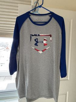 Under Armor Men’s Baseball Shirts, XXL, Both for $20 or $15 each