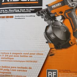 Ridgid Pneumatic Roofing Nailer