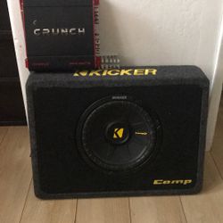 Crunch PX1000.2 & 10” Kicker Comp5 