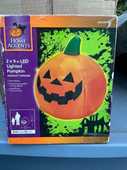 NEW Halloween 2.5FT Pumpkin Airblown Inflatable