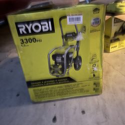 RYOBI Lavadora a presión de gas de agua fría de 3300 PSI 2.5 GPM Pool