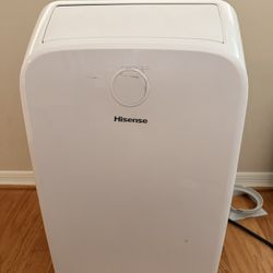 Hisense 8000 BTU Dual Hose Portable AC w/ Heat Pump & WiFi - AP55023HR1GD