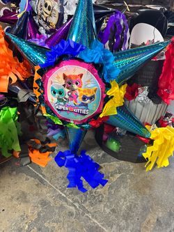 Super kitties bola star pinata