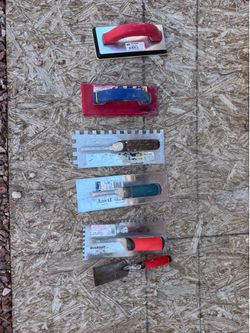 Tiling tools and supplies