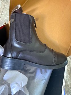 Equistar children’s paddock zipper boots