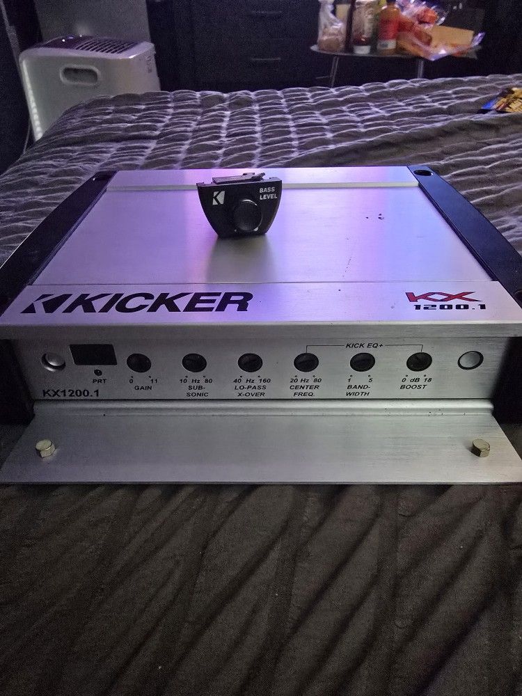 KICKER KX 1200.1 Mono Class D 1200W Amplifier