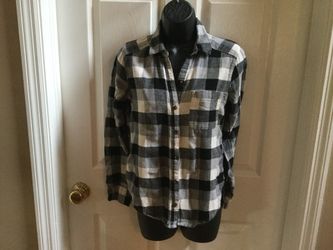 Hollister plaid shirt
