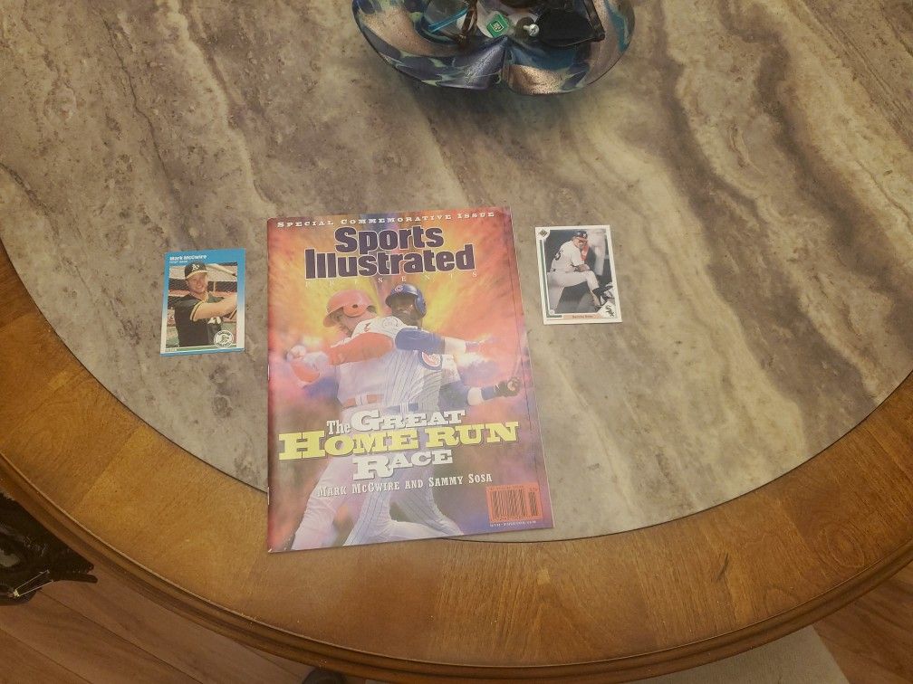 Perfect condition baseball history Sammy Sosa Mark Maguire