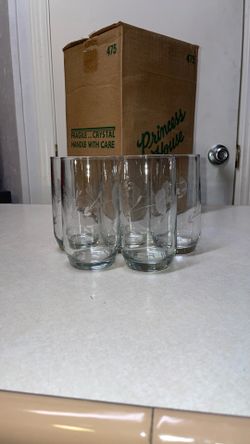 Princess House Tumbler Glasses 