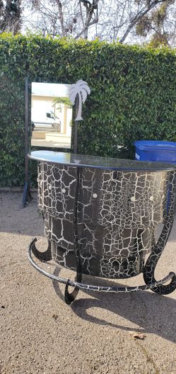 Bar with chairs