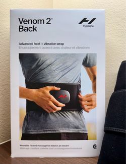 Hyperice Venom 2 Back Heat & Vibration Wrap – Excellent Condition