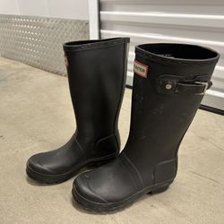 Kids Hunter Boots Size 4