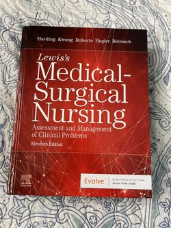 Lewis’s Medical Surgical Nurisng 11th
