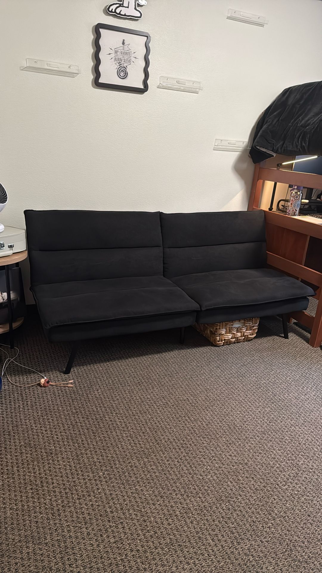 Black Futon (Lightly Used, Practically New) $100