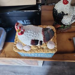 Ceramic Chickens