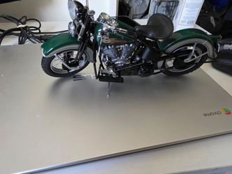 Franklin Mint 1936 Harley-davidson Knucklehead EL 110 Diecast Motorcycle Model
