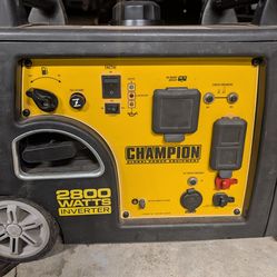 Champion 2800w inverter generator