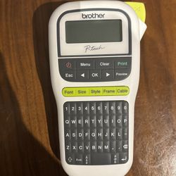P-touch label maker