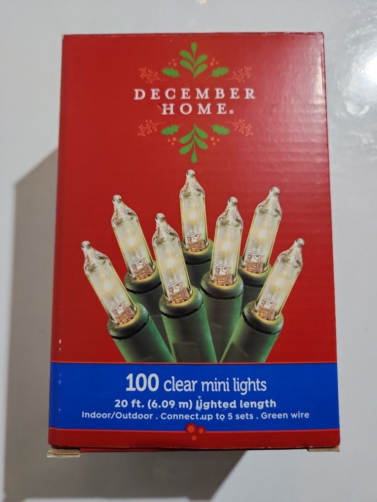 100 Clear Mini Lights