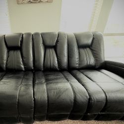 Leather Reclining Couch