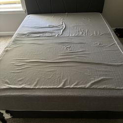 Queen Bed frame / Mattress For Sale