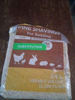 Animal bedding