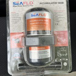 SEAFLO Accumulator Tank – RV / Marine Water System – New 