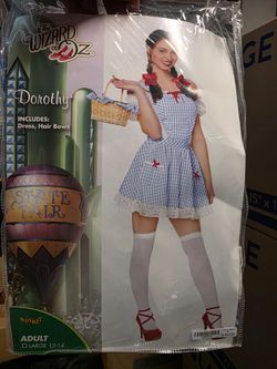 Dorothy Halloween Costume Adult Large