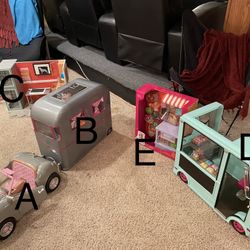 American Girl / Our Generation doll stuff