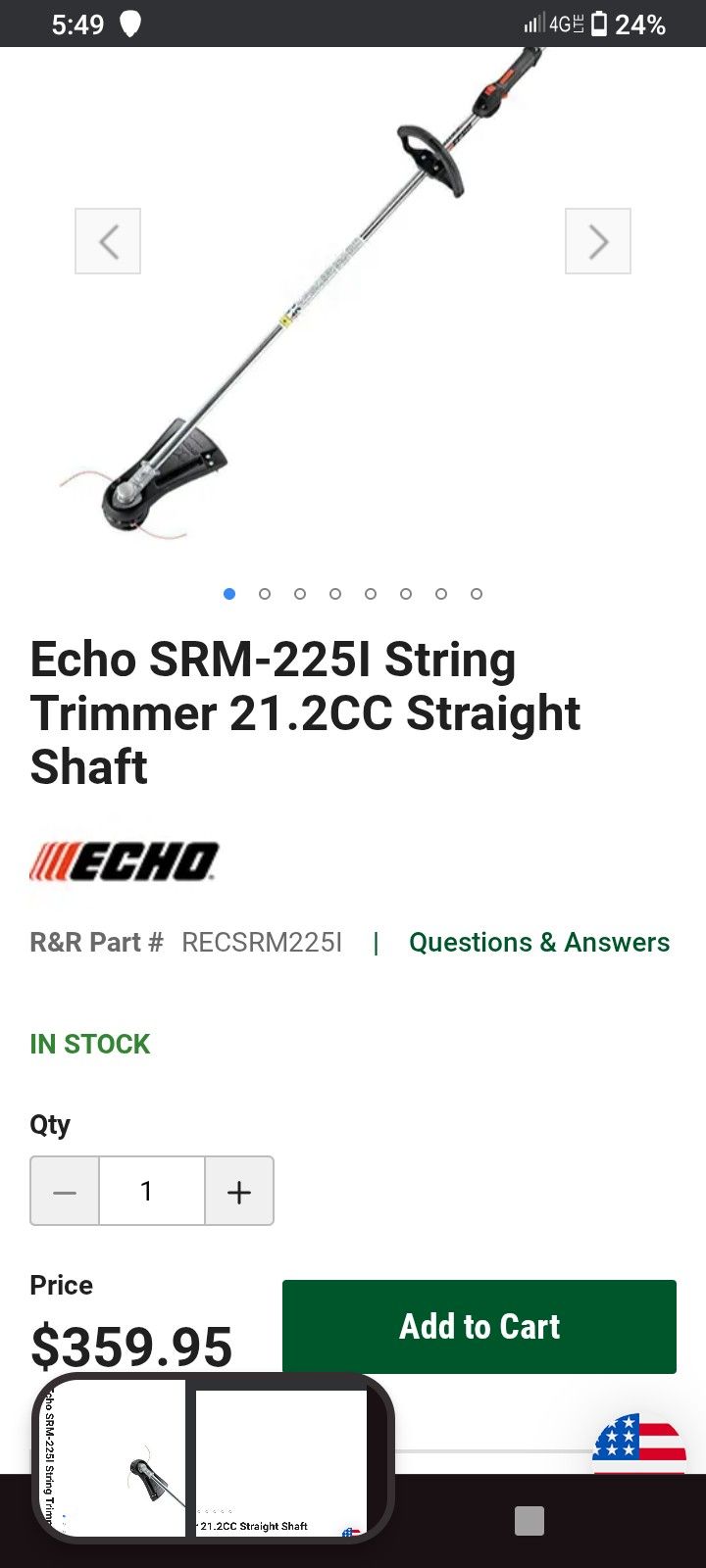 Echo SRN225