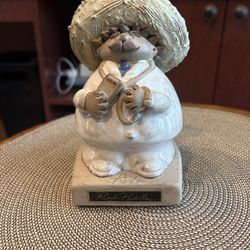 Rodo Padilla Signed Mariachi Figurine – Mexican Folk Art Ceramic Statue