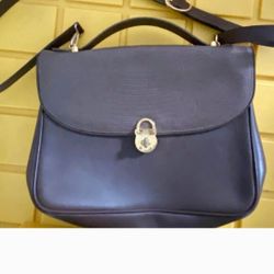 Mark Cross Black Leather Women's Shoulder Bag