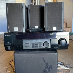Older Model Kenwood Home Theater System