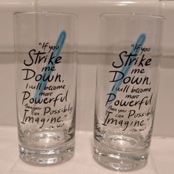 Star Wars Obi-Wan Lightsaber Glasses