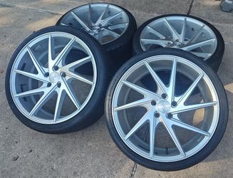 20" NICHE WHEELS STAGGERED 5X114