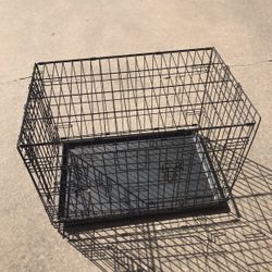 Folding Dog Crate, Medium, 30"