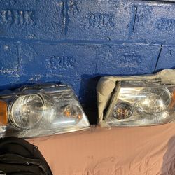 For 2004 05 06 07 2008 Ford F-250 Headlight Driver & Passenger Side Pair DOT
