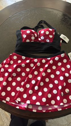Minnie Mouse Two-Piece Swimsuit with Skirt