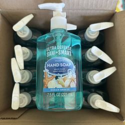 12pk ultra defense sani smart ocean breeze hand soap